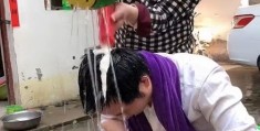 怎么拍摄洗头视频教程图片