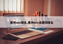 惠州seo排名,惠州seo关键词排名