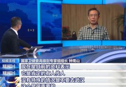 钟南山直播技巧,钟南山讲课