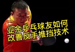 直播反手推挡技巧,直拍反手推挡技术动作要领