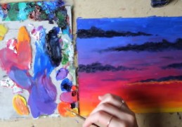 油画短视频如何上热门,油画小视频教程