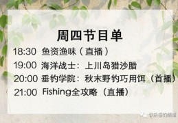 钓鱼小技巧直播平台,钓鱼直播app有哪些