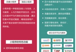 百度小程序关键词优化排名,百度小程序搜索排名规则